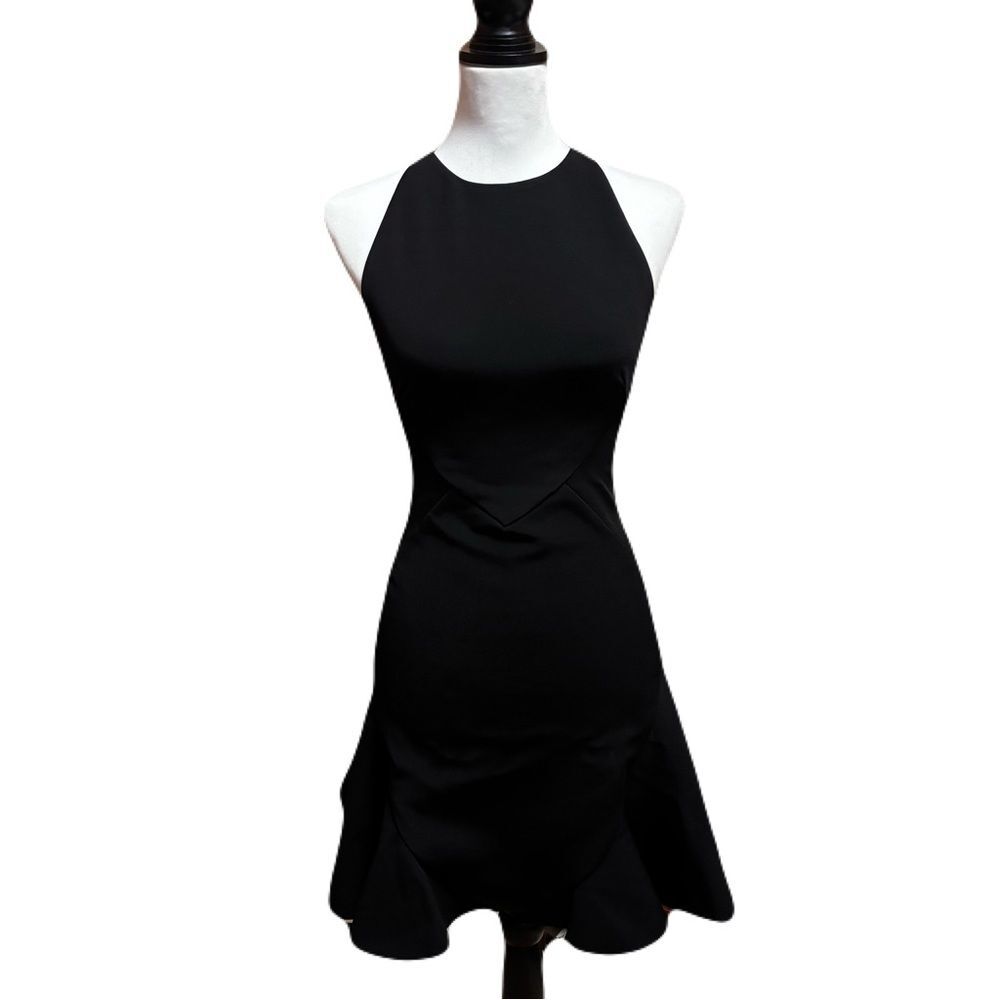 ORIGINAL Cushnie et Ochs Fitted Black Mini Dress | Sz. 2 | EUC - Picture 2 of 10